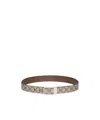Gucci Reversible Belt With Rectangular Buckle
