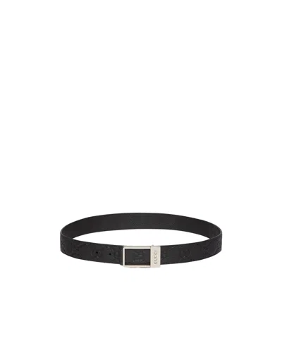 Gucci Reversible Belt With Rectangular Buckle