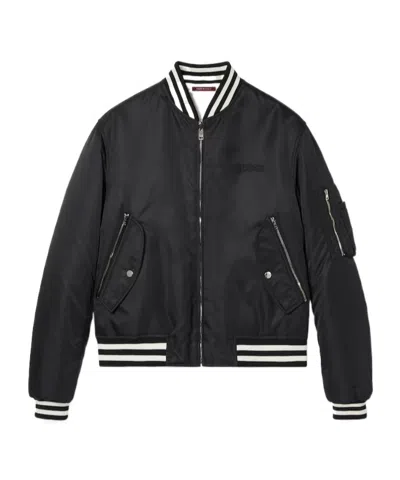 GUCCI REVERSIBLE NYLON BOMBER JACKET