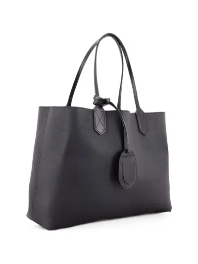 Pre-owned Gucci Reversible Caleido Gg Print Leather Medium Tote Bag In Black