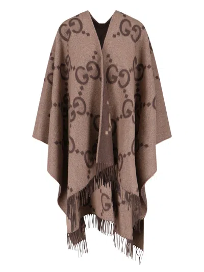 Gucci Reversible Cape "jumbo Gg"
