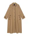 Gucci Reversible Coat In Nude