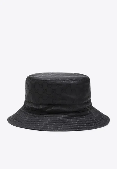 Gucci Reversible Gg Bucket Hat In Black