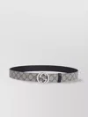 Gucci Reversible Belt Featuring Monogram Pattern