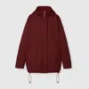 Gucci Reversible Gg Canvas Jacket In Brown