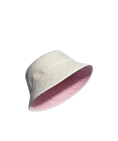 Gucci Reversible Gg Cotton Canvas Bucket Hat In Neutral