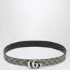 Gucci Reversible Gg Marmont Belt Men In Brown