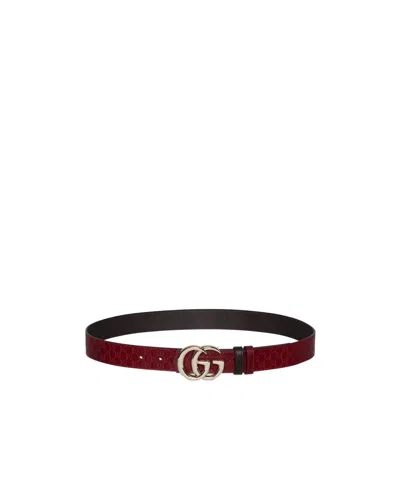 GUCCI REVERSIBLE GG MARMONT BELT