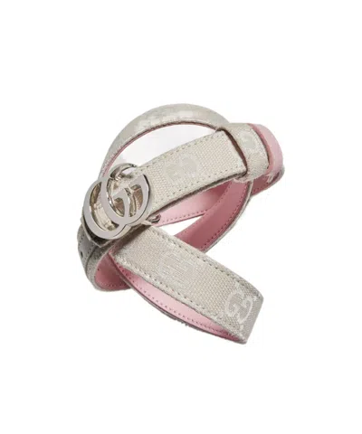 Gucci Reversible Gg Marmont Thin Belt In Red