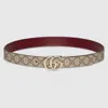 Gucci Reversible Gg Marmont Wide Belt