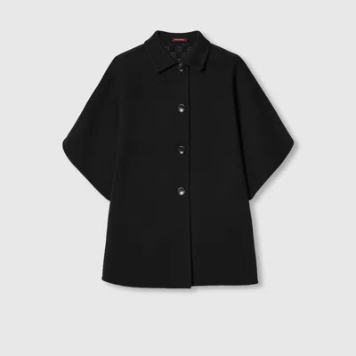 Gucci Reversible Coat In Black