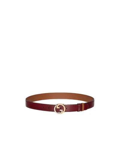 GUCCI REVERSIBLE GUCCI BLONDIE BELT