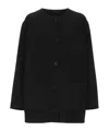 Gucci Reversible Wool Silk Jacket In Black