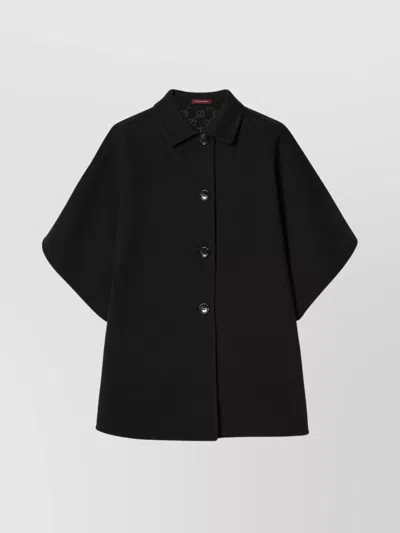 GUCCI REVERSIBLE OVERSIZE SHORT SLEEVE COAT