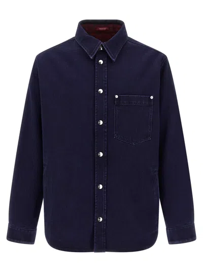 Gucci Reversible Shirt In Blue