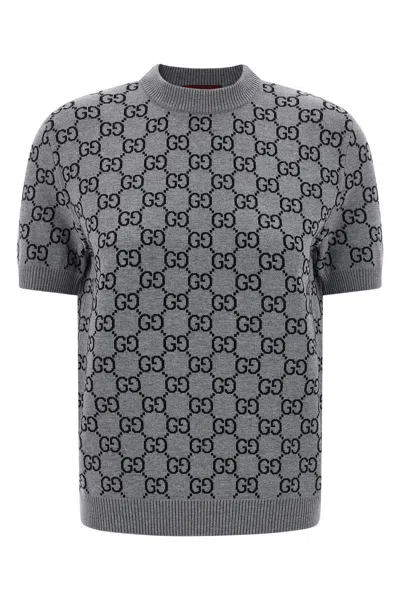 GUCCI REVERSIBLE SWEATER GG JACQUARD