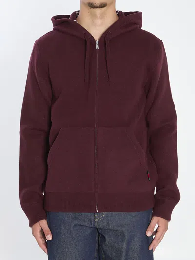 GUCCI GUCCI REVERSIBLE SWEATSHIRT IN GG WOOL
