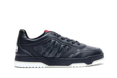 Gucci Re-web Sneakers In Black