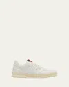 Gucci Reweb Sparrow Low-top Leather Sneakers In White