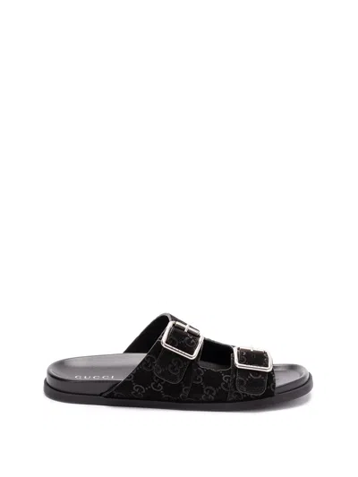 GUCCI `RHEIN GG` OPEN SLIDES