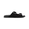 Gucci Rhein Open Suede Leather Sandals