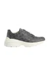 Gucci Rhython Gg Supreme Canvas Sneakers In White
