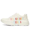 Gucci Graphic-print Low-top Sneakers In White