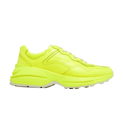 Pre-owned Gucci Rhyton 'fluorescent Yellow' | Men's Size 11