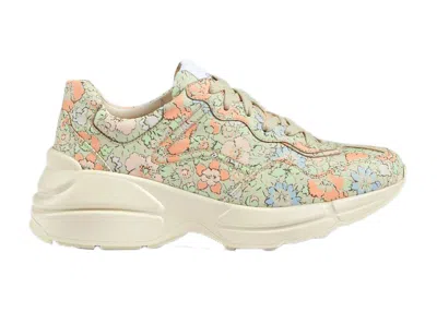 Pre-owned Gucci Rhyton Liberty London (women's) Sneakers In Multi