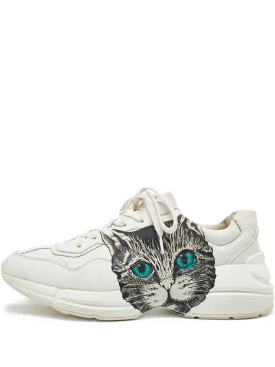 Pre-owned Gucci Rhyton Sneakers