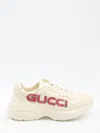 Gucci Rhyton Sneakers In White