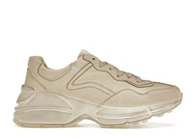 Pre-owned Gucci Rhyton (women's) Sneakers In Ivory