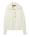 Gucci Rib Wool Cashmere Sweater In White