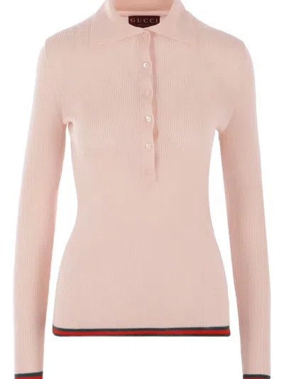 Gucci Ribbed-knit Sweater