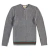 Gucci Ribbed-knit Wool Sweater In Multicoloured