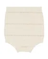 Gucci Ribbed Knitted Shorts In White