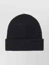 Gucci Ribbed Wool Beanie Featuring Stripe Web Detail