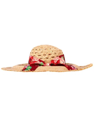 Gucci Ribbon-accented Hat (authentic Pre-loved) In Neutral