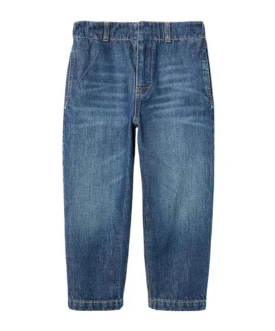 Gucci Ribbon Jeans In Blue