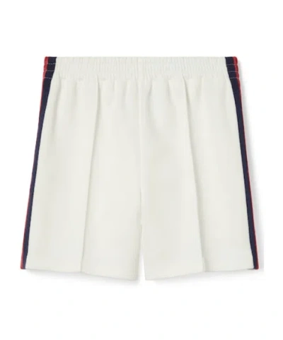 Gucci Ribbon Knitted Shorts In White