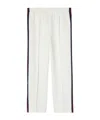 Gucci Ribbon Knitted Trousers In White
