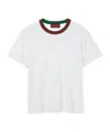 Gucci New 70s Printed Cotton Jersey T-shirt In White