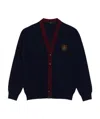 Gucci Ribbon Trimmed Cardigan In Black