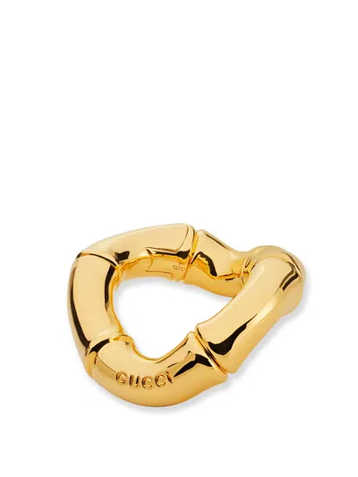 Gucci Rigid Bamboo Bracelet In Gold