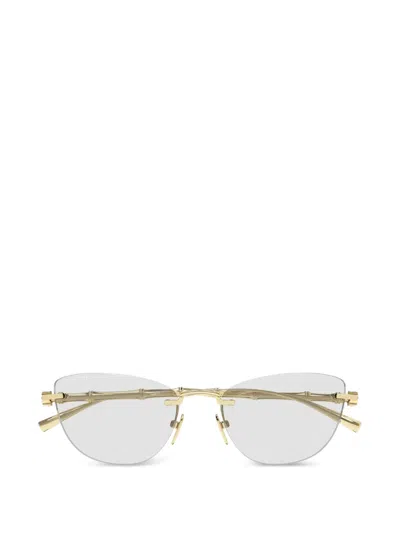 Gucci Rimless Cat-eye Sunglasses In Red