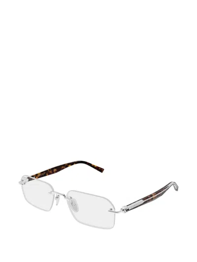 Gucci Rimless Glasses In White