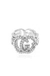 Gucci Ring With Shimmering Crystals