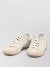 Gucci Elan Washed Leather Low-top Sneakers In Neutral