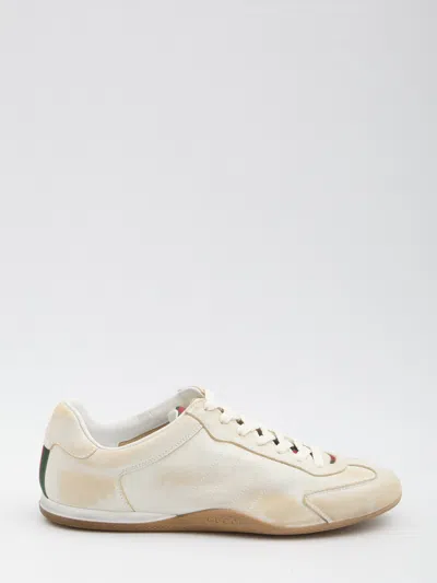 Gucci Rochelle Sneakers In White
