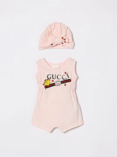 Gucci Babies' Romper Kids  In Pink